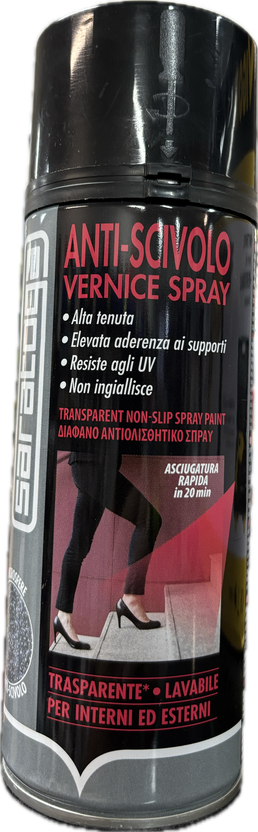 Spray antiscivolo trasparente